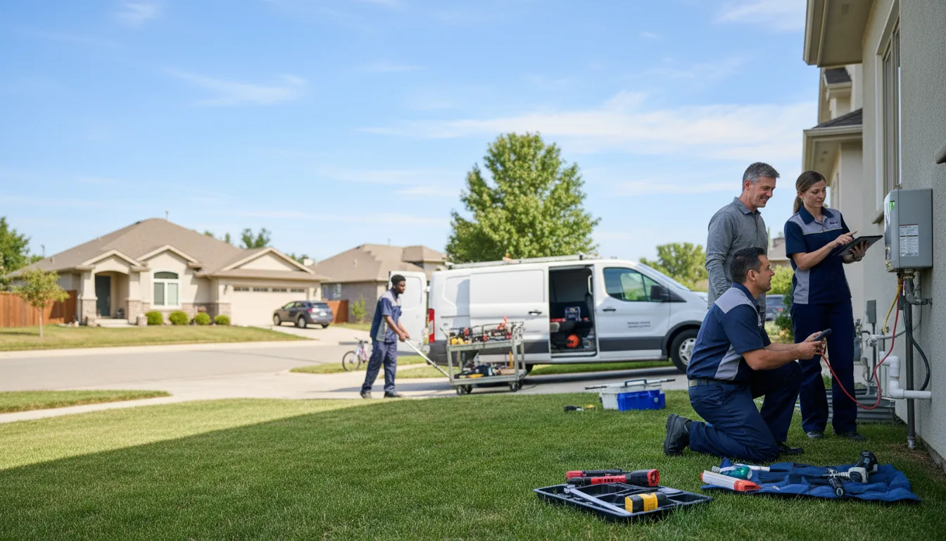 Tankless water heater service in Morrow, GA